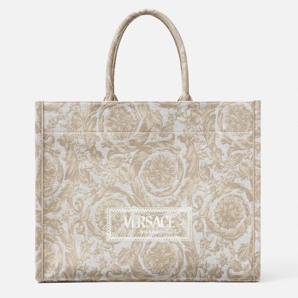 Authen Versace Barocco Athena Large tote bag